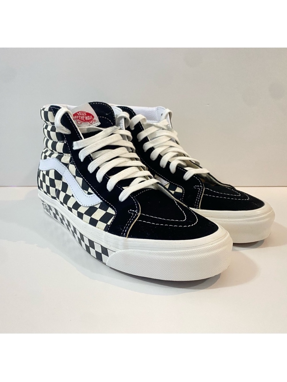Vans Sk8-Hi Anaheim Factory Checkerboard Sneakers